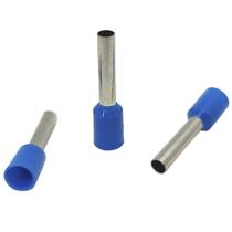 Terminais Ilhós Tubular Tubo Longo Pré-Isolado para Cabo de 2,5mm - 300 Peças