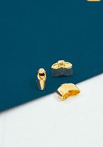 Terminal Acabamento 7mm em Ouro 18K - 01 Unidade