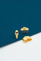 Terminal Acabamento 8mm Ouro - 01 Unidade Terminal Acabamento 8mm Ouro - 01 Unidade