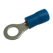 Terminal Anel Azul Para Fio/Cabo 1,5-2,5Mm2 Com 5 Peças