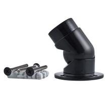 Terminal Articulado Alvenaria Preto 2' Para Guarda Corpo Ta01 - T&M