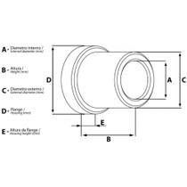 Terminal axial Chevrolet Opala 1971 a 1993 UNIFAP KT-0014-02