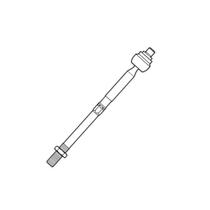 Terminal Axial Esquerdo/Direito N92022 Nakata Terminal Axial Esquerdo/Direito N92022 Nakata