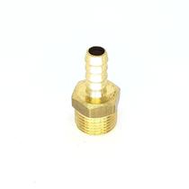 Terminal Bico Espigão Latão 1/2 Npt Macho X 3/8 Bm