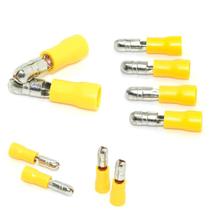 Terminal Bullet Macho Isolado 4.0-6.0Mm 24A 100Pçs Decorlux Terminal Bullet Macho Isolado 4.0-6.0Mm 24A 100Pçs Decorlux