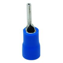 Terminal Compressão Reto 1.5 Mm A 2.5 Mm Macho Simples C/ Capa Plastica Azul