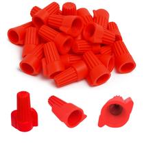 Terminal Conector de Torção com Borda 3 x 6,0 mm Vermelho Peças Resistentes e Práticas - Pacote 50 Unidades Terminal Conector de Torção com Borda 3 x 6,0 mm Vermelho Peças Resistentes e Práticas - Pacote 50 Unidades