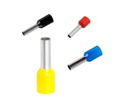 Terminal Conector Tubular Ilhós 1,5 / 2,5 /4 / 6mm - 400 Pçs Terminal Conector Tubular Ilhós 1,5 / 2,5 /4 / 6mm - 400 Pçs