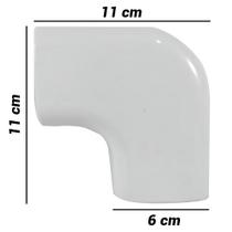 Terminal de Acabamento em Curva para Ar condicionado - Tecnolar