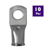 Terminal De Compressão Olhal Tubular 70mm M10 - 10 Peças