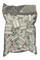 Terminal De Conduite Bike Alumínio 10mm Bicicleta 100 Unidades