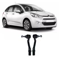 Terminal de Direção Citroen C3 Dianteiro (2003 Até 2013) Flex Automotive O Par