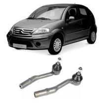 Terminal de Direção Citroen C3 Dianteiro Dianteiro (2013 Até 2016) Flex Automotive O Par