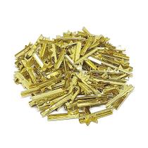 Terminal de Elástico Dourado 20mm (100UN) Terminal de Elástico Dourado 20mm (100UN)