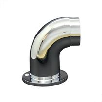 Terminal De Parede TR02 Curva 90º Tubo 2 Polegadas - Cromado