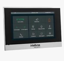 Terminal De Vídeo Ip Videoporteiro Ip Intelbras Tvip 3000 Un Preto