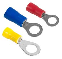 Terminal Elétrico Olhal / Argola Pré Isolados Kit 300pçs