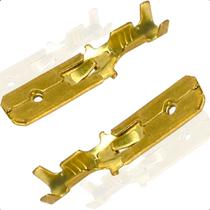 Terminal Encaixe Macho Kit C/100pçs 1mm À 2,5mm. Automotivo Terminal Encaixe Macho Kit C/100pçs 1mm À 2,5mm. Automotivo