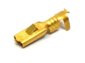 Terminal Encaixe Mosquitinho Femea 2,8mm Reforçado Pacote Com 100 Unidades Para Fios De 0,3 à 1,0mm Terminal Encaixe Mosquitinho Femea 2,8mm Reforçado Pacote Com 100 Unidades Para Fios De 0,3 à 1,0mm