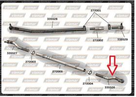 Terminal Esquerdo Barra Longa Troller 2015/... Viemar 335526