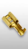 Terminal Femea 6,3mm Crimpagem 1-4mm² Kit 100pçs