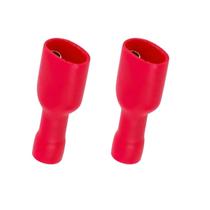 Terminal Fêmea Isolado Total 0,50 A 1,50mm² Vermelho 200 P Terminal Fêmea Isolado Total 0,50 A 1,50mm² Vermelho 200 P