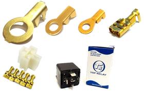 Terminal Fêmea Porta Reles e Olhais 3/8 1/4 3/16 e Reles 5 p Terminal Fêmea Porta Reles e Olhais 3/8 1/4 3/16 e Reles 5 p