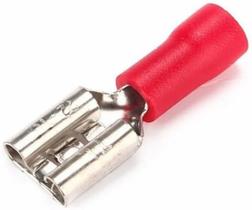 Terminal Fêmea Pré-Isolado 0,5Mm A 1,5Mm Vermelho - 1000Un Terminal Fêmea Pré-Isolado 0,5Mm A 1,5Mm Vermelho - 1000Un