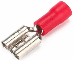 Terminal Fêmea Pré-Isolado 0,5Mm A 1,5Mm Vermelho - 500Un