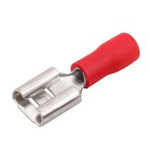 Terminal Femea Pré-Isolado Vermelho 0,5mm a 1,5mm 20 Pçs