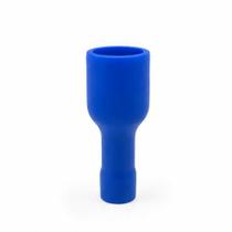 Terminal Fêmea Total Isolada 1,5mm² à 2,5mm² 100 Peças Em PVC Penzel Azul