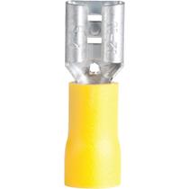 Terminal Gardner Bender 10-145F Feminino 12-10 AWG Amarelo, pacote com 100 Terminal Gardner Bender 10-145F Feminino 12-10 AWG Amarelo, pacote com 100