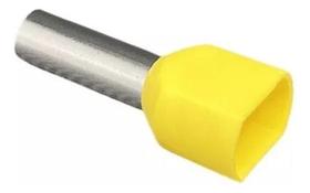 Terminal Ilhos Duplo Tubular 2x6,0mm 36a Amarelo - Tcm