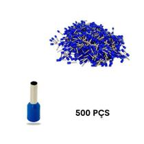 Terminal Ilhós Isolado Simples Para Cabo 2,50mm Azul Terminal Ilhós Isolado Simples Para Cabo 2,50mm Azul