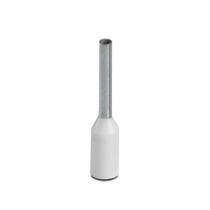 Terminal Ilhós Simples Tub 0.75mm10a Branco 100pç - Decorlux
