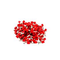 Terminal Ilhós Simples Tub 1.00mm12a Verme 100 Pçs- Decorlux