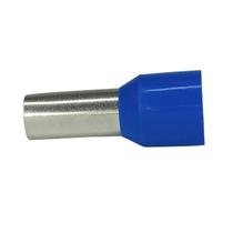 Terminal Ilhos Tubular Isolado 16MM² Azul 10 Unidades