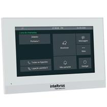 Terminal Interno IPTVIP3000 WI-FI Porteiro Branco Intelbras