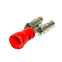 Terminal Isolado Tipo Fêmea 6,3mm 22-18AWG Vermelho 100Pçs EF4213 Terminal Isolado Tipo Fêmea 6,3mm 22-18AWG Vermelho 100Pçs EF4213