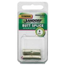 Terminal Jandorf 60764 não isolado Butt Splice de calibre 6