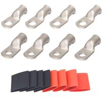 Terminal Lugs Bateria marítima de cobre estanhado RIOCAN 2 AWG x4 Terminal Lugs Bateria marítima de cobre estanhado RIOCAN 2 AWG x4