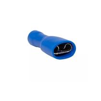 Terminal Luva fêmea 1,5 x 2,5mm² 15A Azul 100 Peças Decorlux