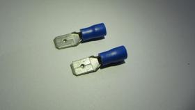 Terminal Macho 1,5 a 2,5mm 5 Unidades Azul Foxmix