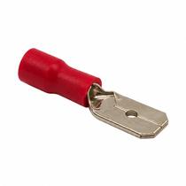 Terminal Macho Pré-Isolado 0,5mm² à 1,5mm² 100 Peças Em PVC Penzel Vermelho Terminal Macho Pré-Isolado 0,5mm² à 1,5mm² 100 Peças Em PVC Penzel Vermelho