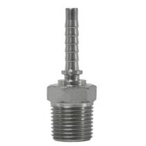 Terminal Macho Prensado 3/8 para Mangueira 1/4" NPT