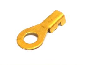 Terminal Olhal 3/16 Reforçado Pequeno Bateria Latão Com 100 Unidades Para Fio De 1,0 à 2,5mm