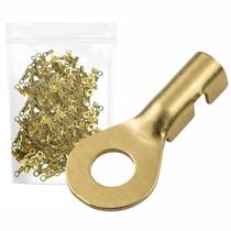 Terminal Olhal Anel Pp Latão 1/8 Permak Conector Furo 3,2 Mm Reforçado 100 Peças 138/B Terminal Olhal Anel Pp Latão 1/8 Permak Conector Furo 3,2 Mm Reforçado 100 Peças 138/B