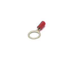 Terminal Olhal Isolado 22-16 AWG M10-3/8'' 0,25 à 1mm² Vermelho - OL2116 - Eletro Service