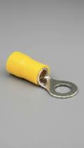 Terminal Olhal Isolado Amarelo 4-6mm M6 100un Terminal Olhal Isolado Amarelo 4-6mm M6 100un