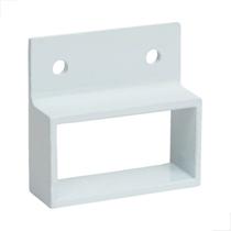 Terminal Para Perfis Alumínio e Guarda-Corpo PC002 25x50 Bco